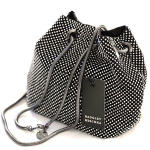 Bradgley Mischka gold and silver bag.